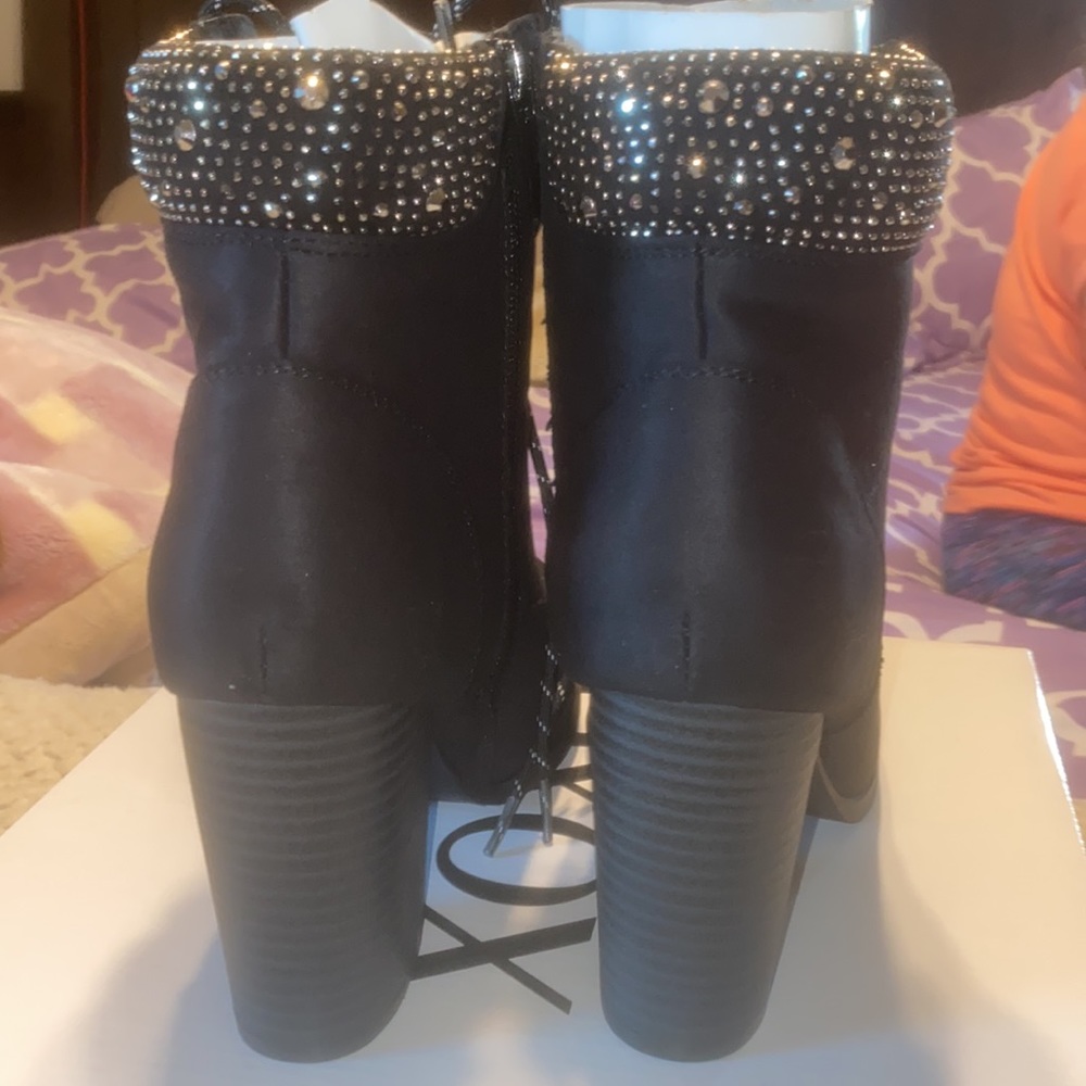 Booties with Rhinestones - Picture 3 of 4